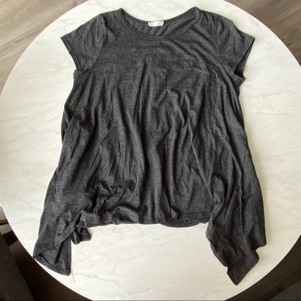 Grey tunic top